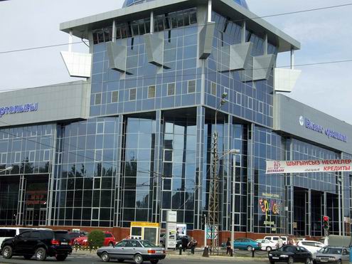 Aktobe (Aktyubinsk) Kazakhstan city houses 3rd photo