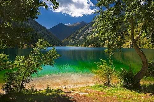 Almaty oblast, Kazakhstan landscape