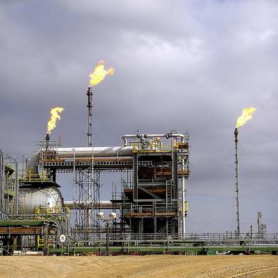 Atyrau region (oblast), Kazakhstan views - oil industry photo