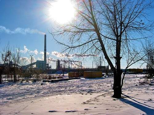 Atyrau Kazakhstan city factories 1st picture