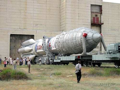 Baikonur cosmodrome of Kazakhstan rockets views 3rd photo