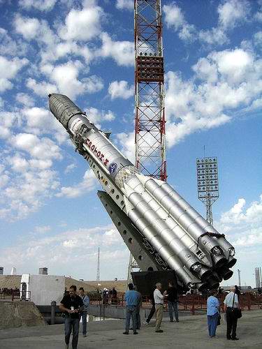 Baikonur cosmodrome, Kazakhstan scenery