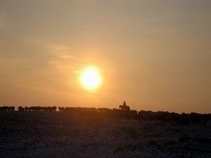 East Kazakhstan region (oblast) of Kazakhstan views - Kazakh cowboy photo