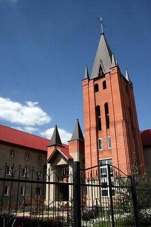 Karaganda Kazakhstan city Catholic church photo