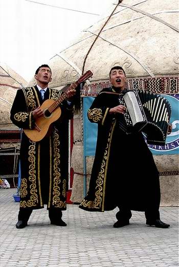 Kazakhstan people traditional wear 1st photo