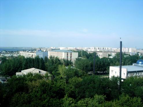Kokshetau Kazakhstan city central square photo