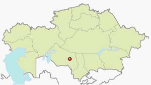 Kzyl-Orda (Kyzylorda) Kazakhstan city map location picture