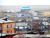 Akkol city, Kazakhstan view