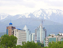 Almaty city view