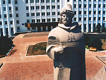 Atyrau city, Kazakhstan monument