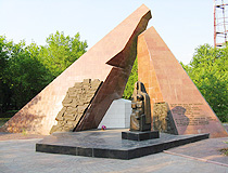 Karaganda city miners memorial