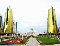 Kazakhstan President and ministries buildings