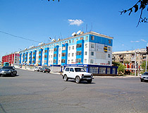 Kzyl-Orda city street view