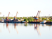 Pavlodar city, Kazakhstan port