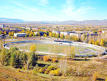 Ridder city, Kazakhstan stadium