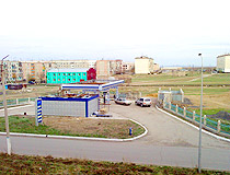 Shakhtinsk city view
