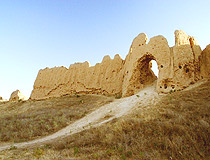 Turkistan ancient walls