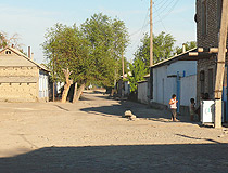 Turkestan city, Kazakhstan street