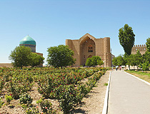 Turkistan city scenery