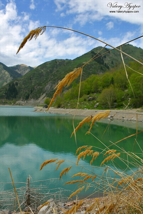 Issyk lake, Kazakhstan scenery