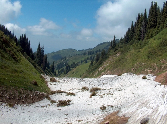 Butakovka valley, Kazakhstan view