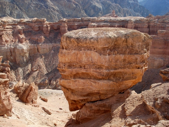 Charyn canyon, Kazakhstan view 2