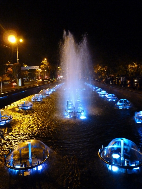 Almaty city, Kazakhstan night view 6