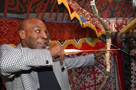 Mike Tyson in Kazakhstan