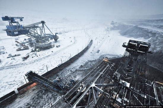 Ekibastuz coal mine, Kazakhstan view 2