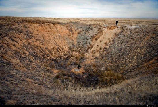 Semipalatinsk nuclear test site, Kazakhstan view 10