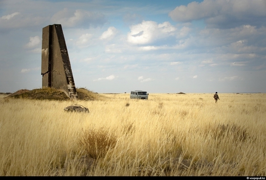 Semipalatinsk nuclear test site, Kazakhstan view 13