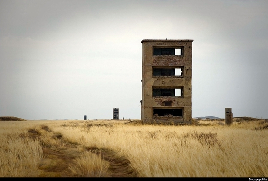 Semipalatinsk nuclear test site, Kazakhstan view 14