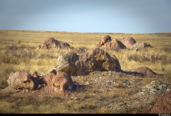 Semipalatinsk nuclear test site, Kazakhstan view 4