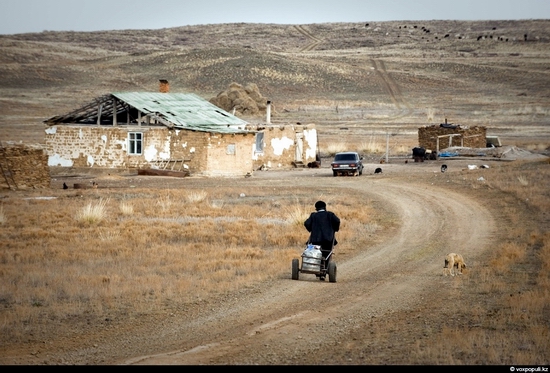 Semipalatinsk nuclear test site, Kazakhstan view 6