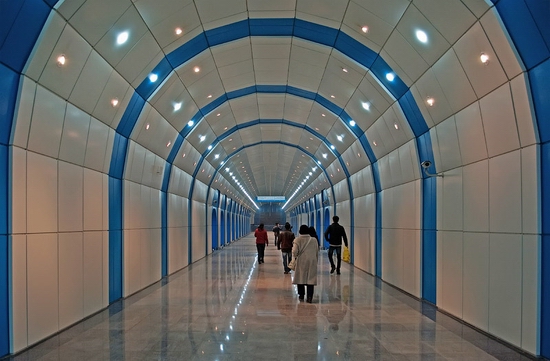 Almaty city, Kazakhstan subway view 7