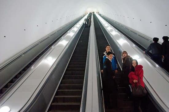 Almaty city, Kazakhstan subway view 8