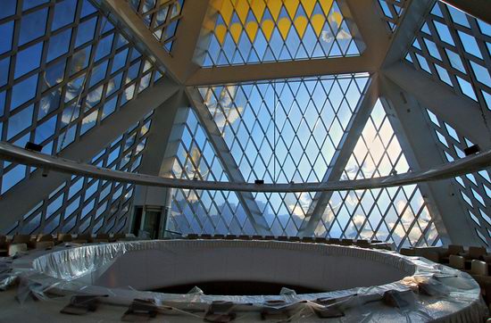 The Palace of Peace and Accord - the Pyramid in Astana, Kazakhstan view 15