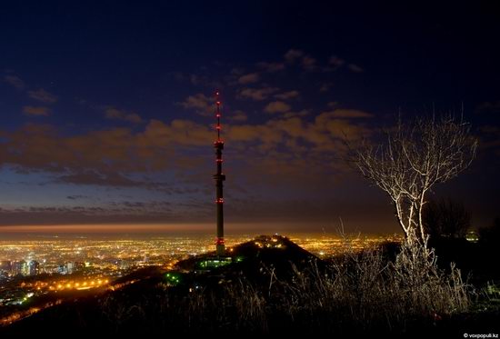 Almaty city, Kazakhstan night view 10