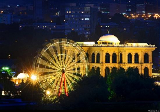 Almaty city, Kazakhstan night view 3