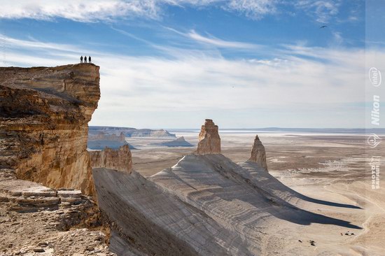 Boszhira - white chalk landscape, Kazakhstan, photo 1