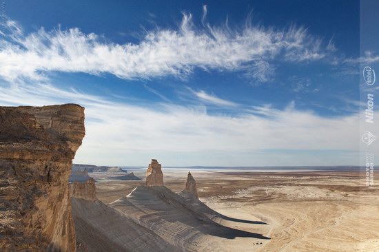 Boszhira - white chalk landscape, Kazakhstan, photo 3