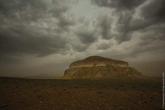 Alien landscapes around Mount Shergala, Kazakhstan, photo 1