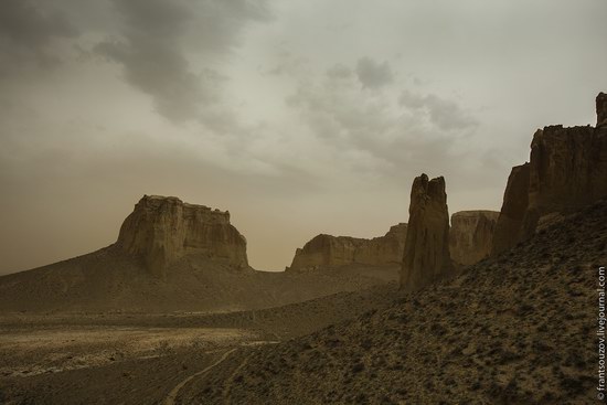 Alien landscapes around Mount Shergala, Kazakhstan, photo 11