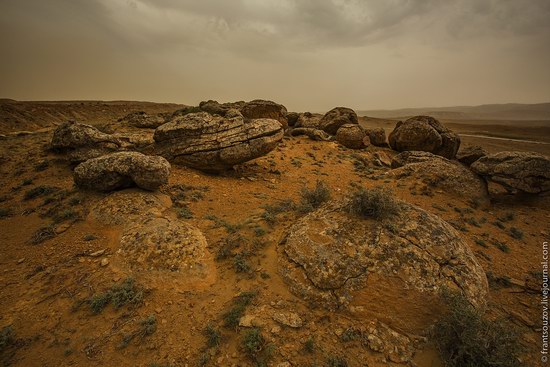 Alien landscapes around Mount Shergala, Kazakhstan, photo 14