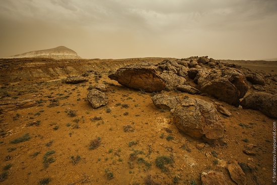 Alien landscapes around Mount Shergala, Kazakhstan, photo 15