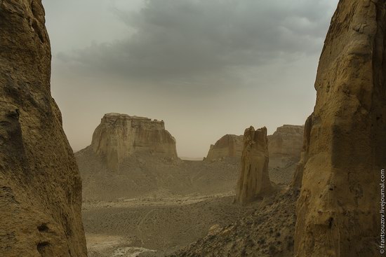 Alien landscapes around Mount Shergala, Kazakhstan, photo 9