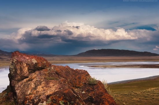 Lake Tuzkol landscape, Kazakhstan, photo 14