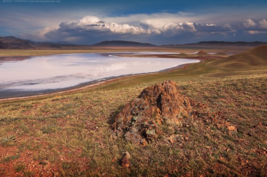 Lake Tuzkol landscape, Kazakhstan, photo 16