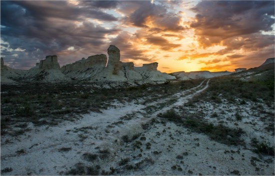 Akkergeshen limestone plateau, Atyrau region, Kazakhstan, photo 7