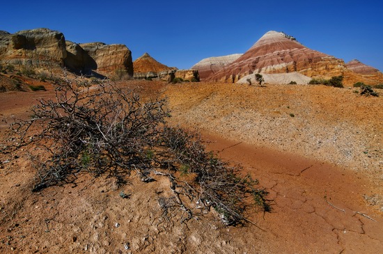 Clay mountains, Altyn Emel park, Kazakhstan, photo 3